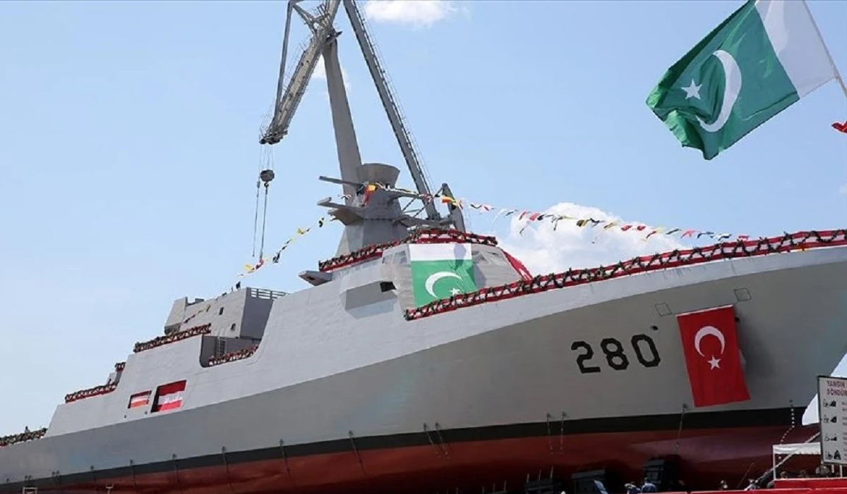 Turkey begins constructing 4th warship for Pakistan’s navy